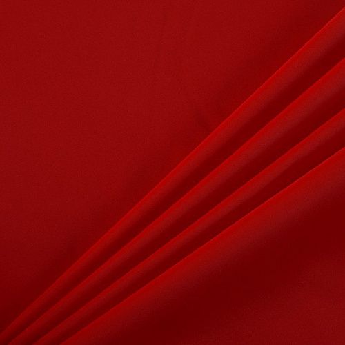 Ткань плащевая 042-15543 красный однотонный