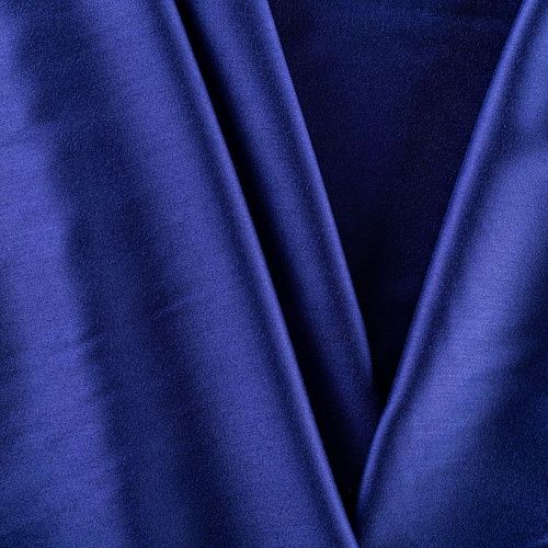 Шелк-штапель стрейч  069-01687 col.12 королевский синий однотонный