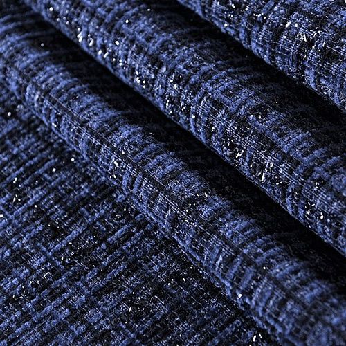 Твид шанель 052-10703 фиолетово-синий 