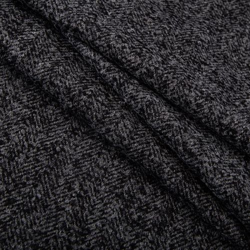 Шерсть буклированная Fabiana Filippi 066-16523 серый "елочка"