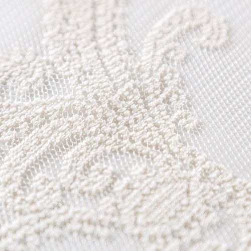 Тюль жаккардовый h-285 см 08-01-00256 бежевый