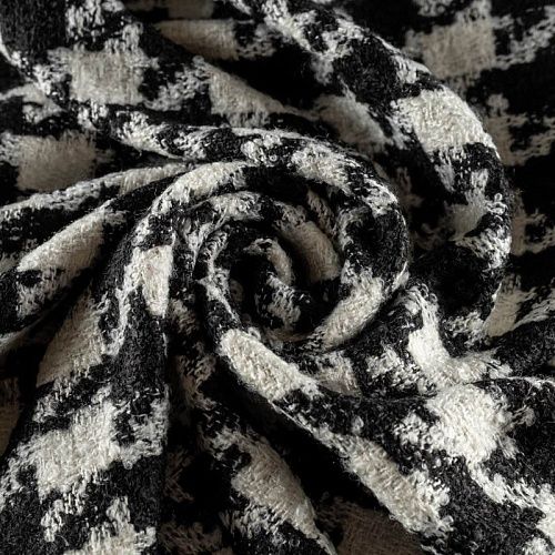 Твид 052-00341 молочно-черный