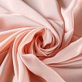 Крепдешин натуральный 028-06259 разбеленный персиковый однотонный