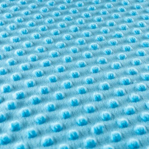 Плюш Minky К30-275 голубой однотонный