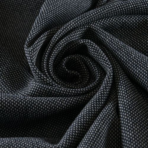 Трикотаж 056-11788 бело-черный