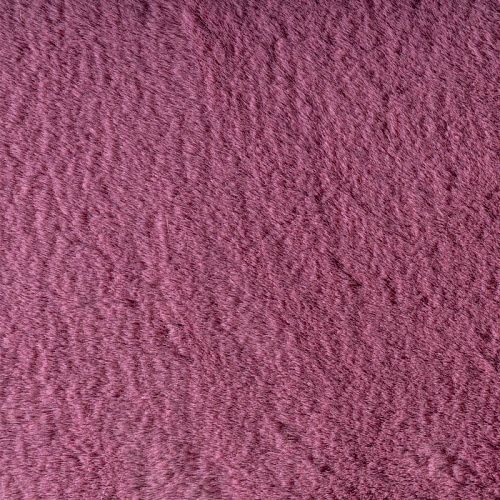 Мех искусственный К31-038 темно-розовый однотонный