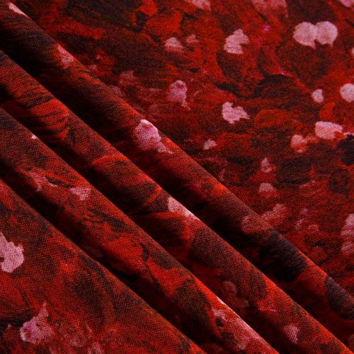 Джерси 014-12445 красный принтованный