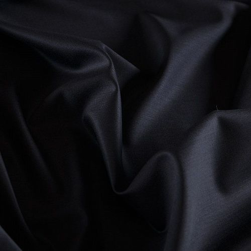 Ткань костюмная 025-16153 черный однотонный