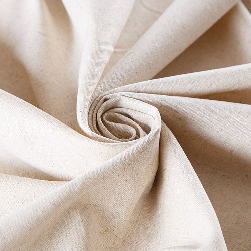 Лен-вискоза 035-13110 натуральный однотонный