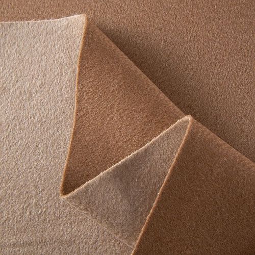 Кашемир двухсторонний Loro Piana 022-20224 карамель/бежевый