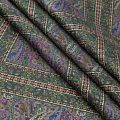 Шерсть-шелк плательная Etro 066-19195 зеленый принтованный