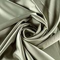 Шелк синтетический стрейч К1-389 фисташковый однотонный