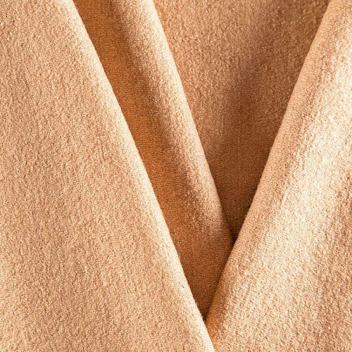 Букле (трикотаж) 006-04184 бежевый однотонный