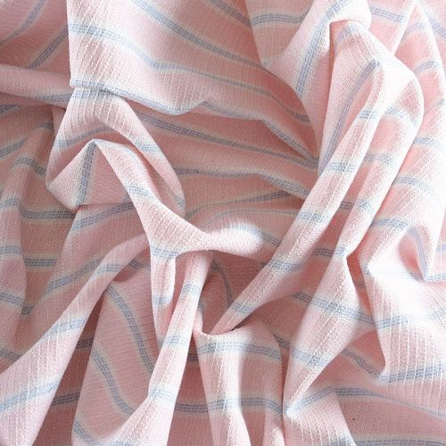 Хлопок с люрексом 063-11774 разбеленный розовый