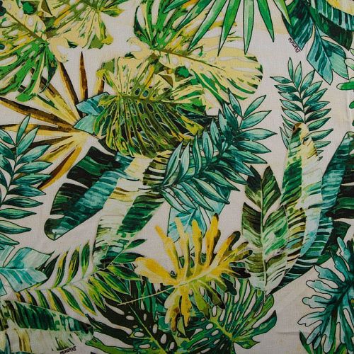 Штапель 069-16094 экрю принтованный