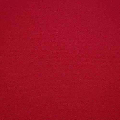 Креп стрейч Moschino 026-17121 красный однотонный