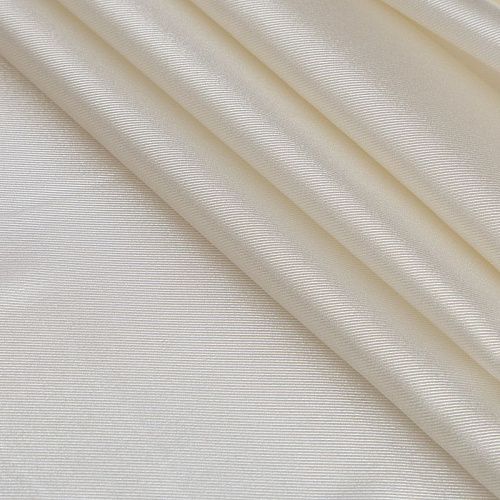 Ткань подкладочная стрейч 045-16469 молочный однотонный