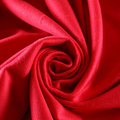 Кашемир 022-05054 малиново-красный однотонный