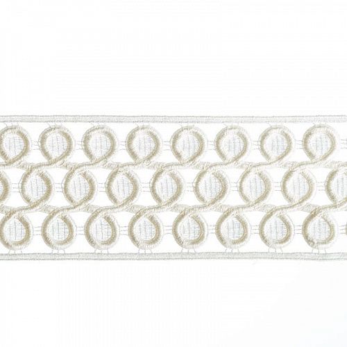 Кружево 90 мм 94312 молочный