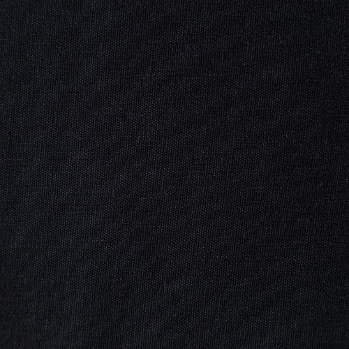 Лен натуральный 035-08912 col.6 черный однотонный