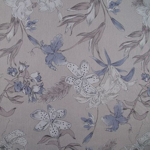 Ткань портьерная H-280 см 19-02-15867 белый песок принтованный