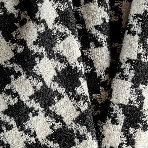 Твид 052-00341 молочно-черный