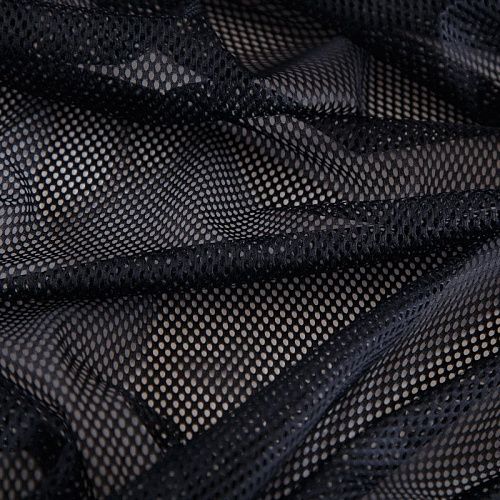 Сетка 050-16587 черный однотонный