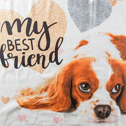 Перкаль 007-03511 белый принтованный