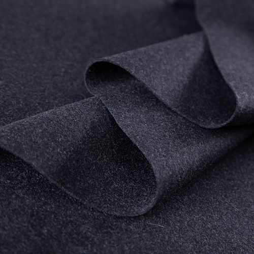 Ткань пальтовая 040-20250 серый меланж