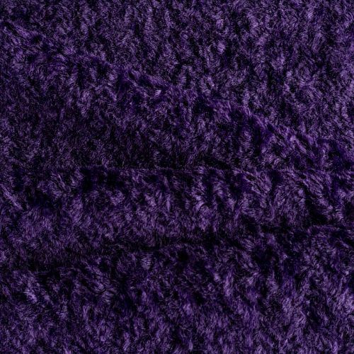Мех искусственный К31-084 фиолетовый однотонный