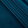 Бархат хлопковый 002-20031 петроль однотонный