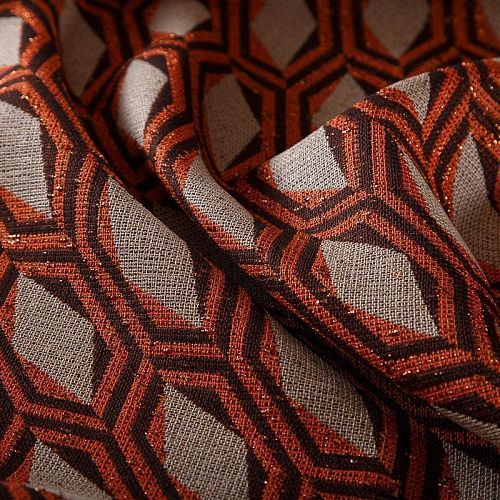 Твид Gucci 052-19079 песочно-терракотовый