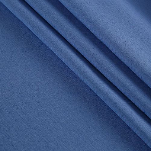 Трикотаж 056-15743 небесно-голубой однотонный