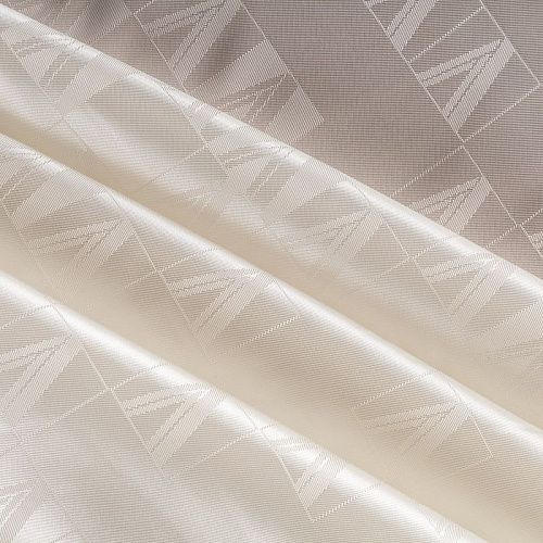 Ткань подкладочная К18-507 белый жаккардовый