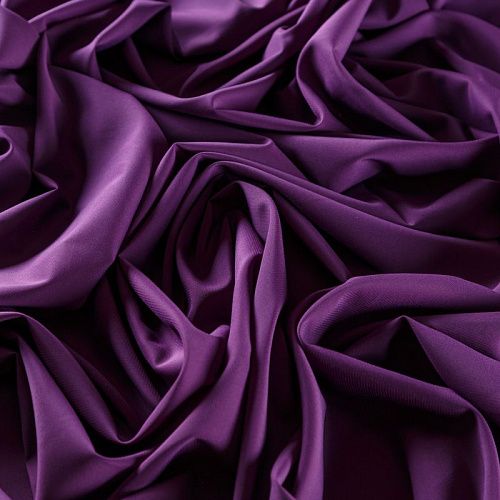 Креп-шифон 027-09895 фиалковый однотонный