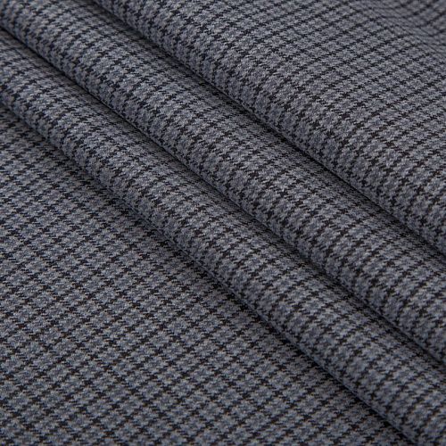 Шерсть костюмная стрейч Michael Kors 025-16296 серый принтованный