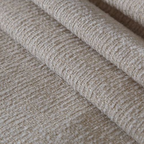 Ткань мебельная букле 22-02-14466 молочный однотонный