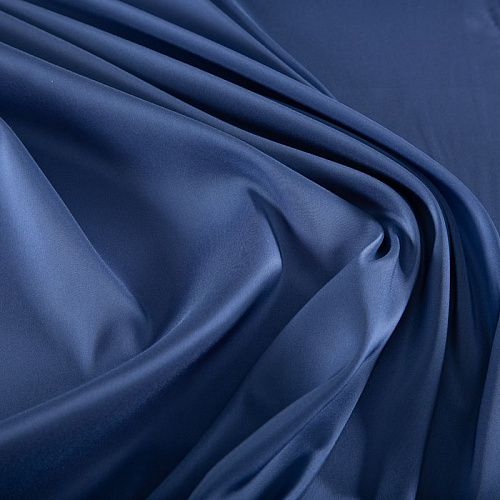 Ткань подкладочная стрейч 045-20125 серо-голубой однотонный