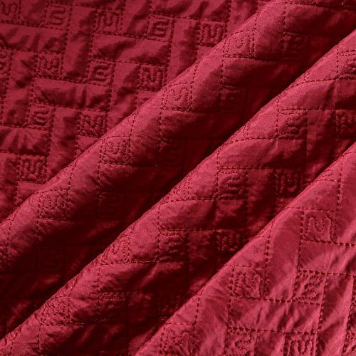 Ткань курточная 033-03909 вишневый однотонный