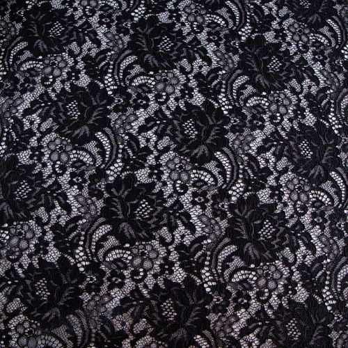 Гипюр 012-20673 черный