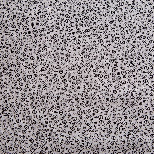 Батист 003-16619 белый принтованный