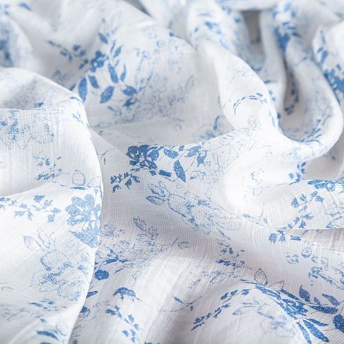 Тенсел 053-20615 белый принтованный