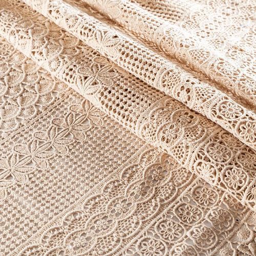 Гипюр-макраме К14-260 бежевый