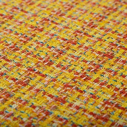 Твид 052-19639 желтый мультиколор