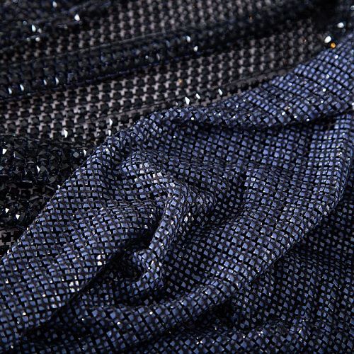 Сетка со стразами Swarovski 050-19864 черный