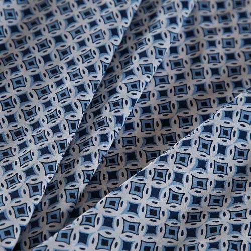 Вискоза 009-16091 белый принтованный