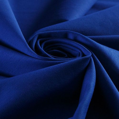 Трикотаж 056-15740 ультрамарин однотонный
