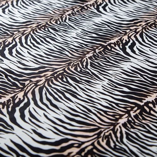 Трикотаж 056-19929 бело-черный принтованный