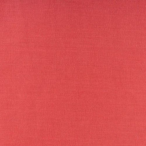Штапель К33-623 col.9 коралловый однотонный