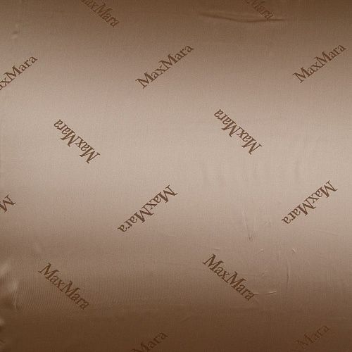 Ткань подкладочная MaxMara 045-17197 бежевый жаккардовый